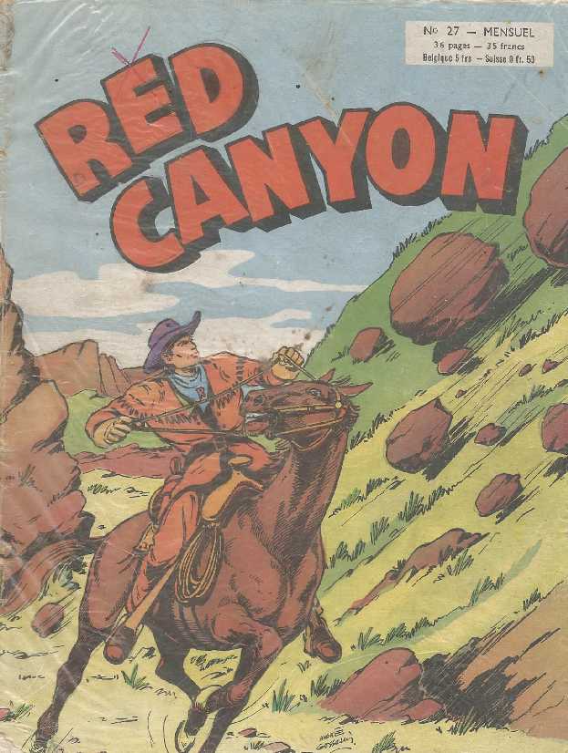 Scan de la Couverture Red Canyon n 27